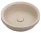 Bella Vista Calypsa Latte  Semi-Inset Basin with overflow 430 x 430 x 135mm