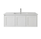 England Hampton White Shaker Wall Mount 1200 mm Vanity  - Optional Stone Bench