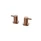 WÄHLEN 10 Pin Quarter Turn Wall Top Assembly Brushed Bronze 