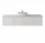 England Hampton White Shaker Wall Mount 1800 mm Vanity  - Optional Stone Bench