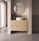 Wall to Wall Vanity 890 mm to 1010 mm Evolution Tall - TimberGrain -  Optional Benchtop