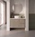 Wall to Wall Vanity 1090 mm to 1180 mm Evolution Tall - TimberGrain -  Optional Benchtop