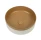 Round Above-Counter Basin Textured Exterior Finish with Matt Brown , Interior Smooth Finish  
