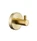 Vivid Iconic Single Robe Hook Brushed Gold
