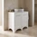 Wynyard 900mm Satin White Shaker Vanity Floorstanding | Optional Stone Top & Basin