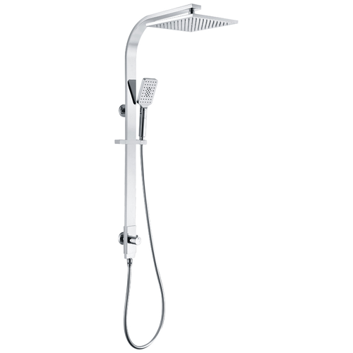 IKON SQUARE HEAVY DUTY CHROME SHOWER COMBINATION