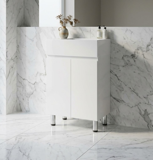 Libra Vanity - 480mm Hidden Handle Door Leg