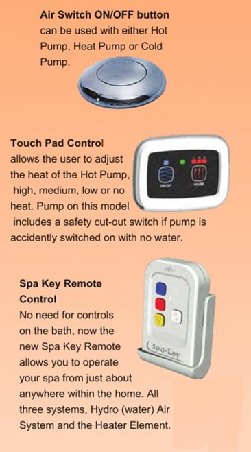 BWA Marchena Spa Bath with Pump