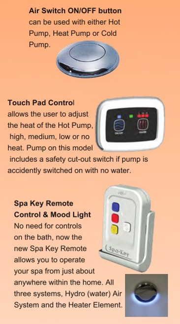 BWA Round Lucena Spa Bath Tub