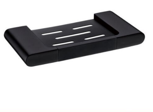 Lindy Soap Basket  - Matt Black