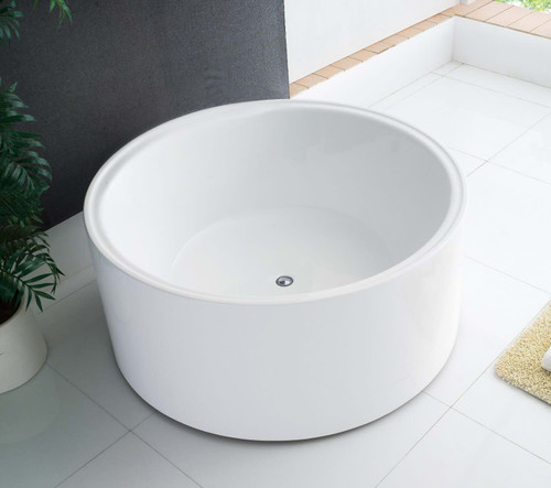 BWA Round Freestanding Bath Tub 1400mm & 1350mm