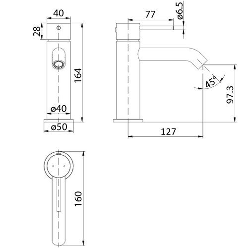 Ikon HALI Basin Mixer Tap Renovation D