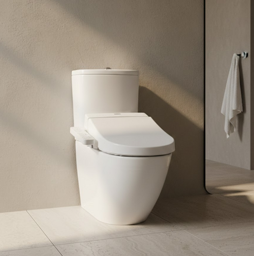 TOTO Basic+ BTW Toilet And Washlet W/ Side Control, S-Connector