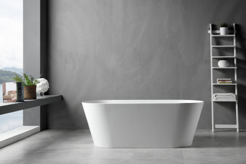 6611 Ultra Slim Lip Oval Bevel Sides Freestanding Bath Tub 1500mm/1700mm