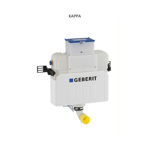 Kempsey Rimless Wall Faced Pan with Geberit Inwall Cistern Sigma 8 Kappa - K102R