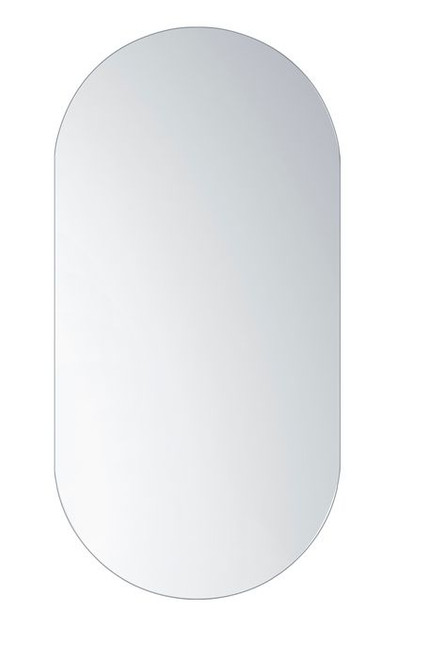 Oval Pill Shape Pencil Edge Mirror Oval Pill Shape Pencil Edge Mirror