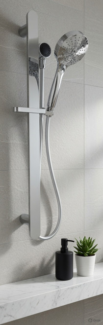 Normandy Primus Shower Rail Chrome