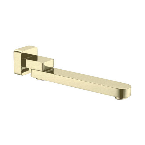 Bianca Swivel Bath Outlet Spout Brushed Gold