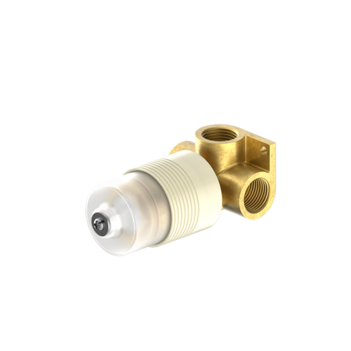 Bianca Gun Metal Grey Shower Mixer Round Plate 