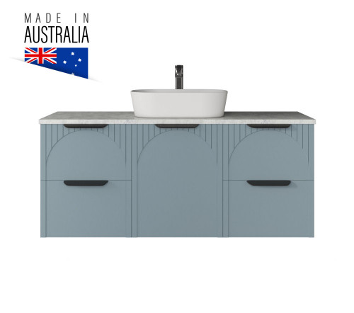 ARCPOLY Arch Wall Hung Vanity 1500 mm - Optional Stone Bench Top & Basin 