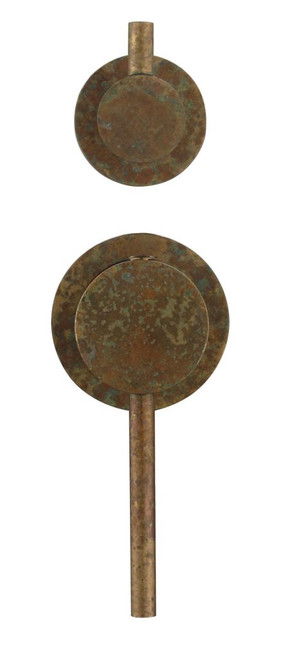 Mica Stainless steel Shower Mixer With Diverter Separate Plate - LIVING BRASS