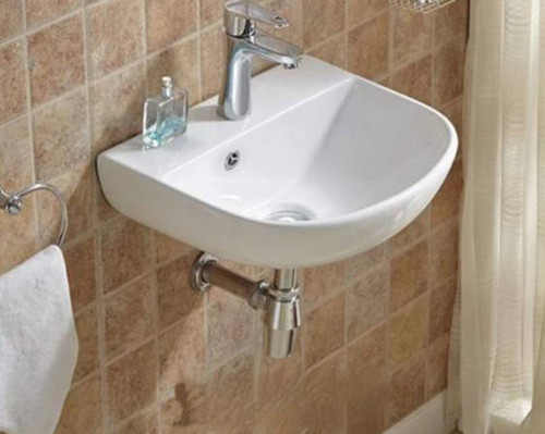 Poseidon Care Wash Wall Hung Gloss White Basin Poseidon Care Wash Wall Hung Gloss White Basin