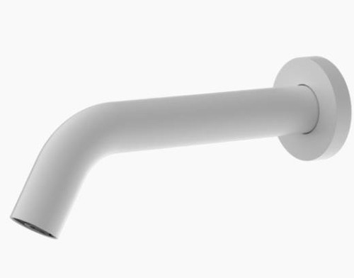 Mecca Wall Mount Sensor Tap Matt White  Mecca Wall Mount Sensor Tap Matt White