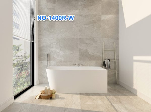 Nova 1400mm  Corner Gloss White Bathtub 