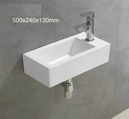 Wall Mounted / Wall Hung Ceramic Basin 8206 Wall Mounted / Wall Hung Ceramic Basin 8206