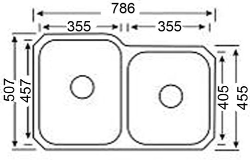 DB3119 Kitchen Sink 1& 1/3 Undermount Sink