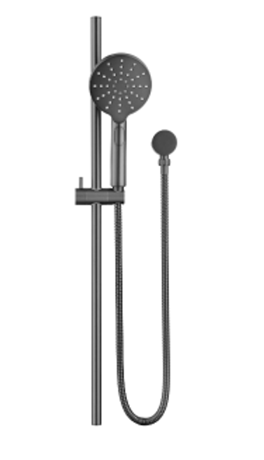 Mica Stainless steel Shower Head on Rail 