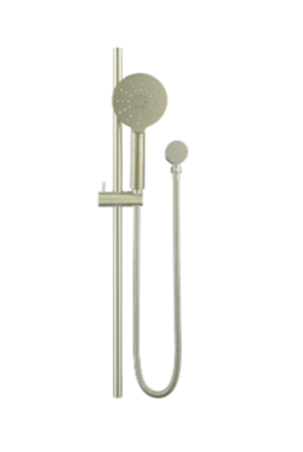 Mica Stainless steel Shower Head on Rail 