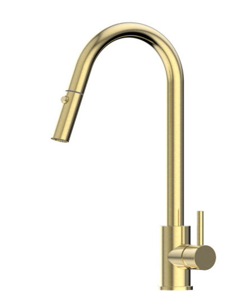 X ACTA Gooseneck Retractable Maxi Pull Out Mixer with Dual Spray