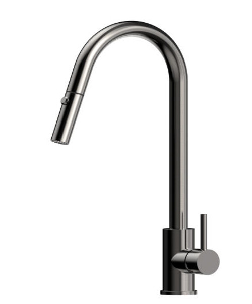 X ACTA Gooseneck Retractable Maxi Pull Out Mixer with Dual Spray