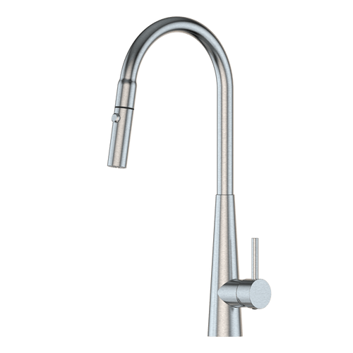 XCEL Gooseneck Retractable Maxi Pull Out Mixer with Dual Spray