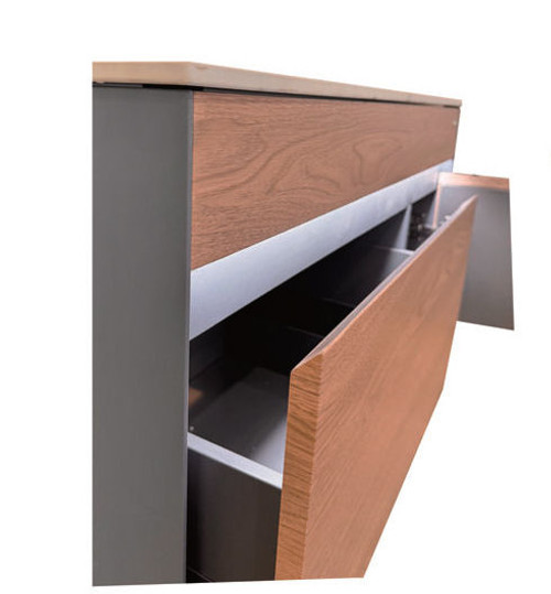 Nimbus Wall Hung Staineless Steel Vanity - Water-Proof - 750 900 1200