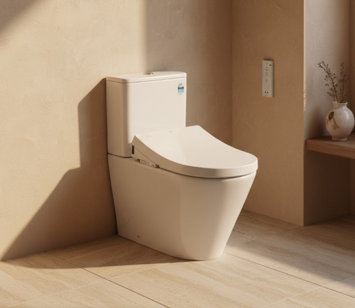 Dara BTW Wall Faced Toilet Rimless Toilet Suite with S7 TOTO Washlet Package    
