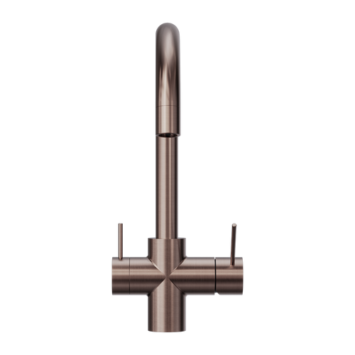 Mecca 3 Way Filtered Mixer Tap Chrome Black Bronze Gold Gunmetal Brushed Nickel