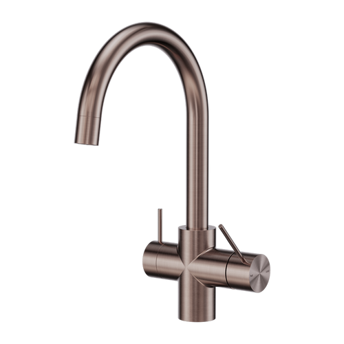 Mecca 3 Way Filtered Mixer Tap Chrome Black Bronze Gold Gunmetal Brushed Nickel