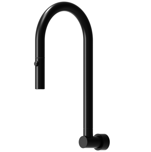 Retractable Wall Spout 304 Stainless Steel  Matt Black Retractable Wall Spout 304 Stainless Steel  Matt Black