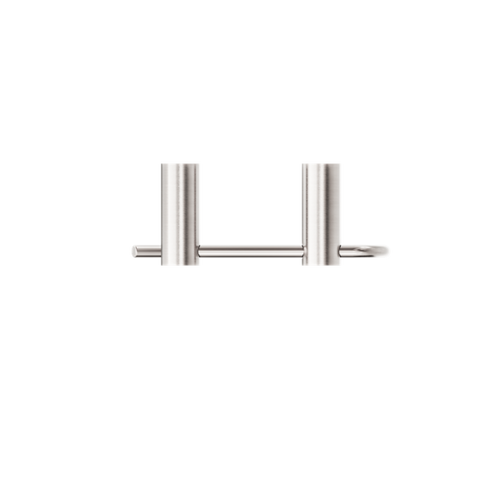 Nero New Mecca Toilet Roll Holder Brushed Nickel 