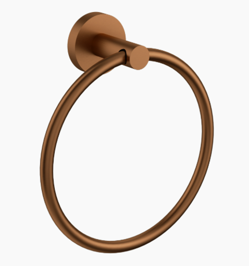 Otus Slimline SS304 Towel Ring Brushed Copper Otus Slimline SS304 Towel Ring Brushed Copper