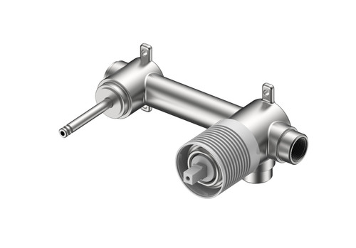 Sora Stainless Steel Wall Basin Mixer Brushed Gold 