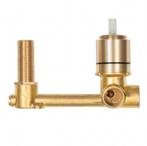 Linsol Gigi S3 304 Stainless Steel Wall Basin or Bath Mixer - Chrome