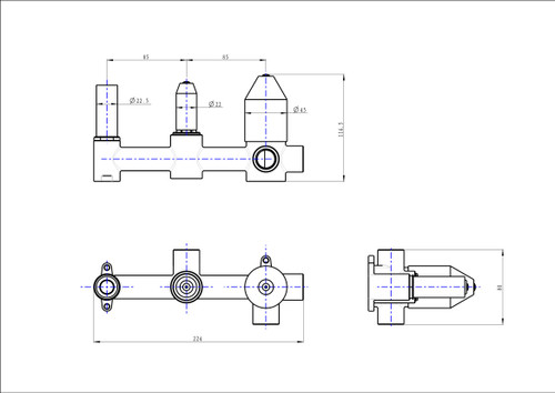 Linsol Gigi S3 304 Stainless Steel Wall Mixer with Hand Shower -Brushed Nickel