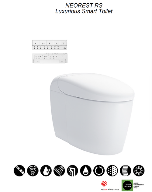 TOTO NEOREST RS LUXURIOUS SMART TOILET CS921VC/TCF83410GAU
