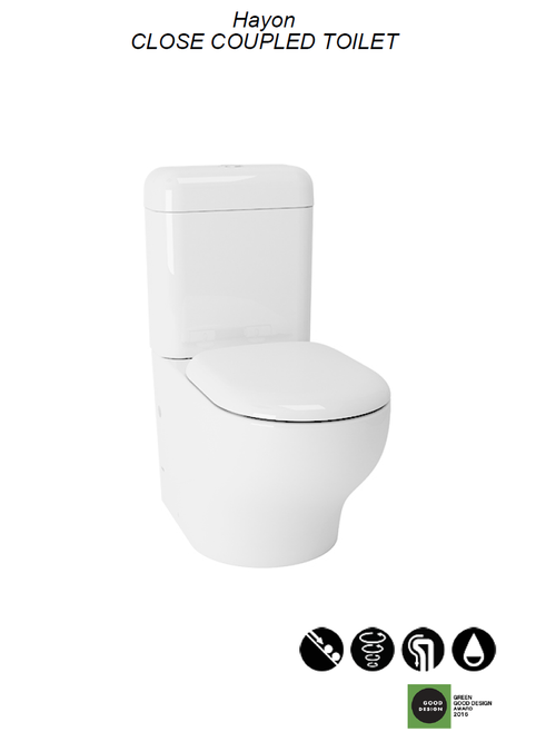 TOTO Hayon CW252PJT1WS Back to Wall Toilet Suit