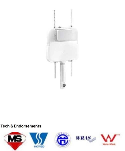 TOTO Hayon CW254PJT1WS Wall Faced Toilet with Inwall Cistern & Flush Plate