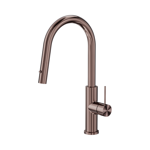 Mecca Smart Sensor Pull Out Kitchen Mixer Brushed Bronze