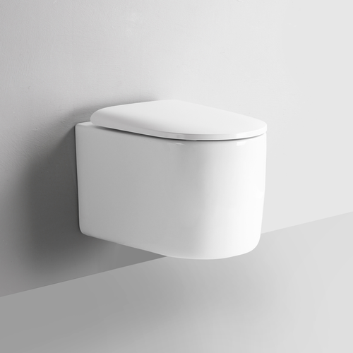 Devito Wall Hung Pan With Sigma8 Duofix Inwall Cistern - Rimless Tornado